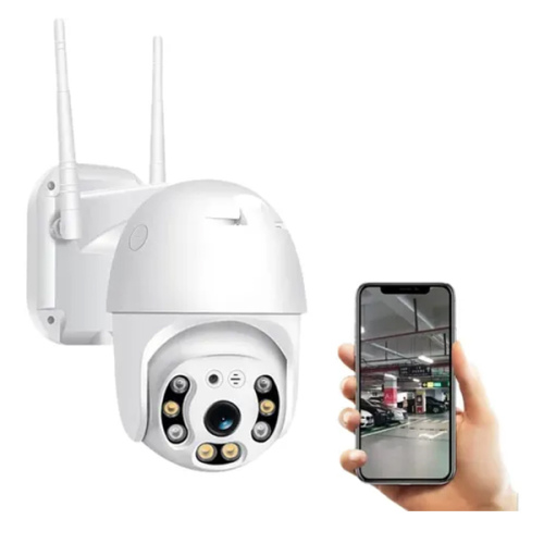 Camara De Seguridad Ip Wifi V360 Pro 2 Antenas Para Exterior