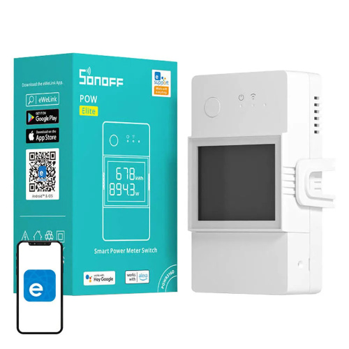 Sonoff Interruptor Wifi Pow Elite 20a
