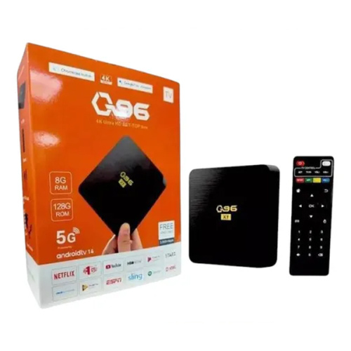 Tv Box 4k Hdmi Q96 + Cable 